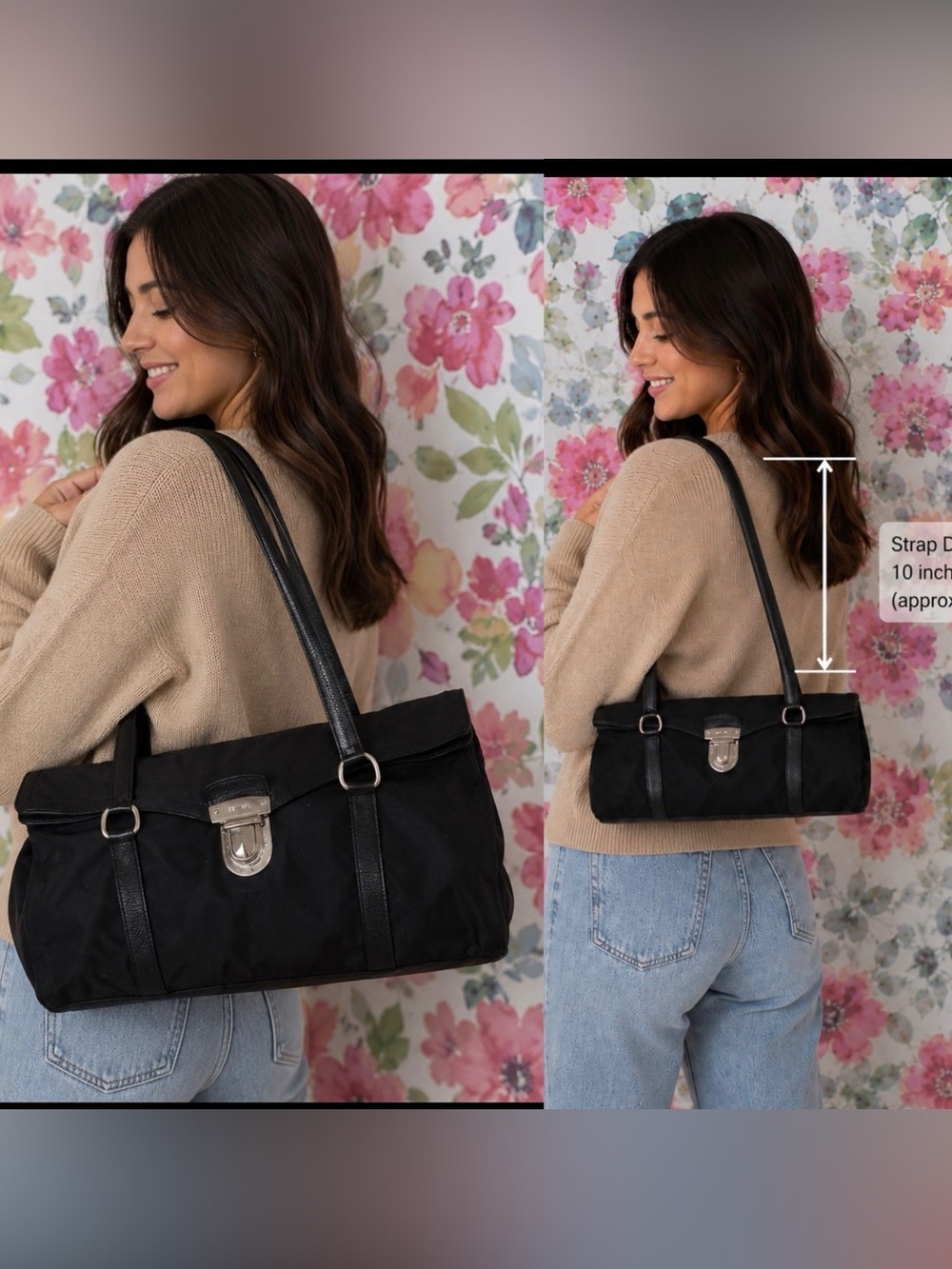 💯Authentic Prada Nylon Handbag🍀 - Picture 2 of 16